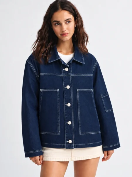 CAMISACO DENIM INDIGO