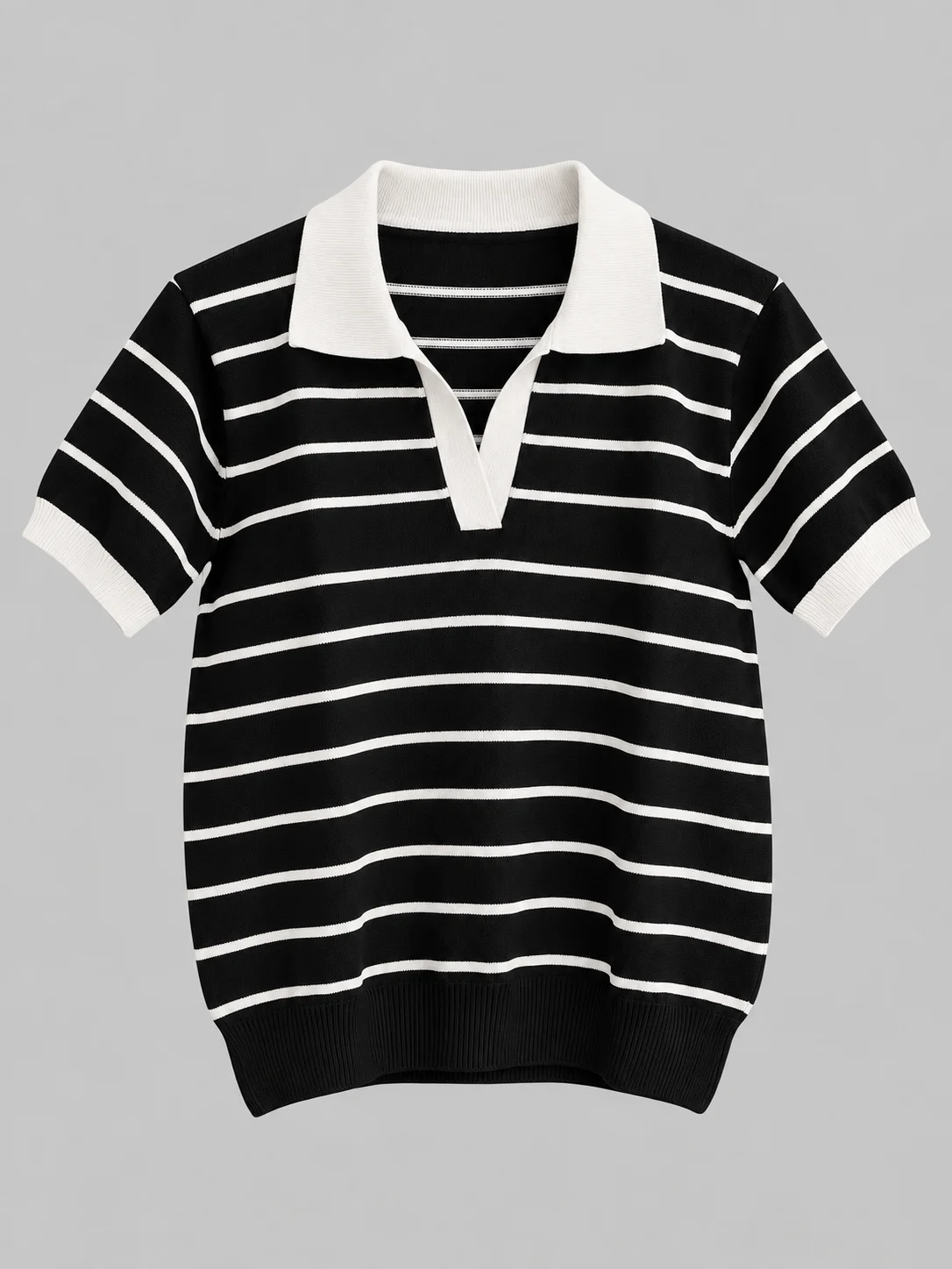 POLO CAMISERO RAYAS - Imagen 2