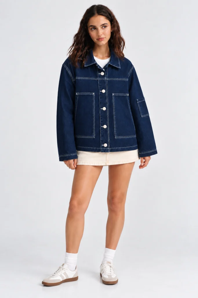 CAMISACO DENIM INDIGO